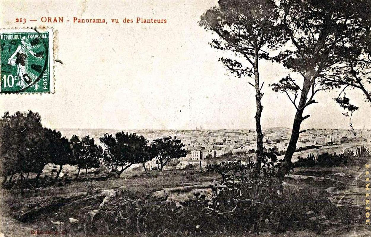 Oran - Panorama - Vue des Planteurs - 1925.jpg